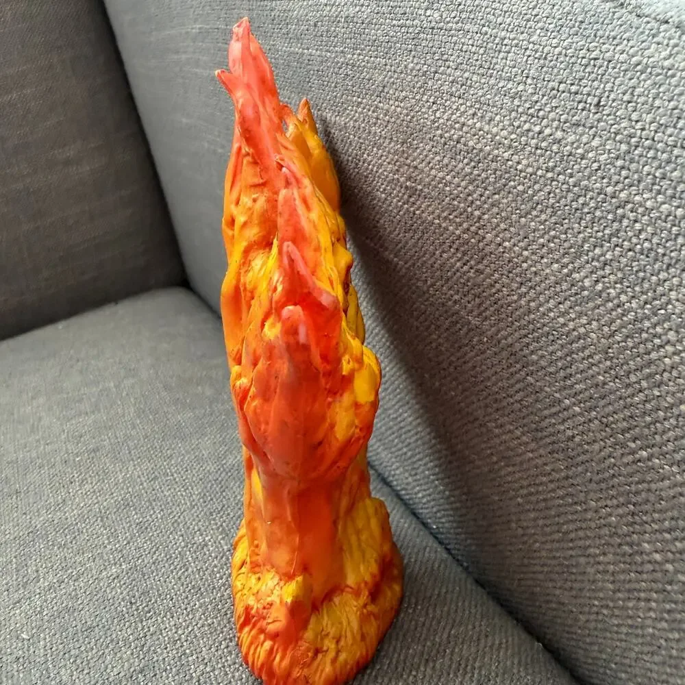 1982 Vintage LJN Advanced Dungeons & Dragons Fire Elemental Figure 6